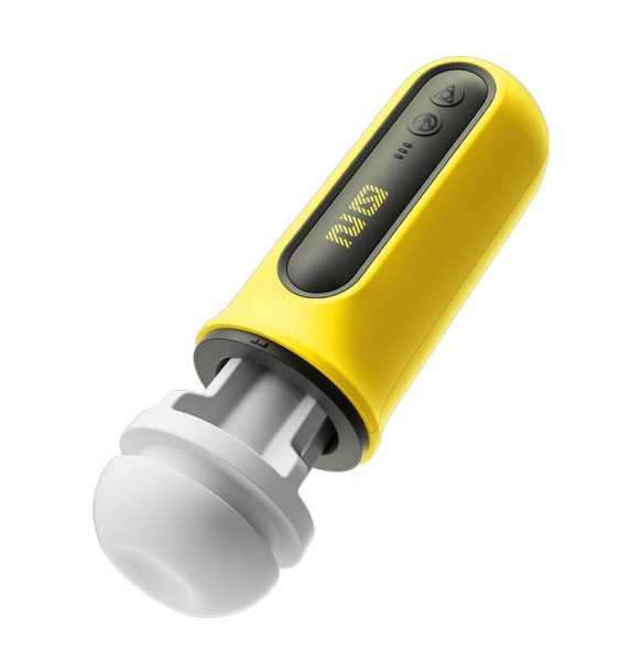 MizzZee - FEELING GOOD-X Automatic Sucking Masturbator (Chargeable - Yellow)